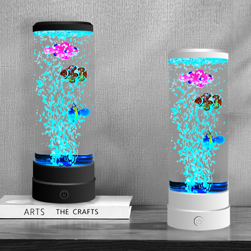 Home Decor Inspo - ปลา LED จำลองหลากสี สร้างบรรยากาศตกแต่งบ้าน พร้อมปลั๊ก USB