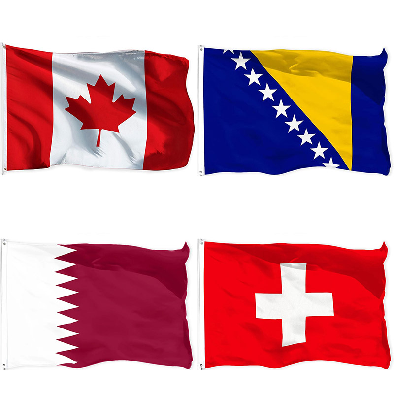 Home Decor Qatar - ธงกลุ่มบี โลก 2026 แคนาดา บอสเนีย กาตาร์