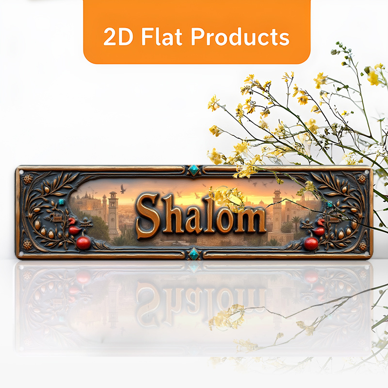 CIFBUY ป้ายโลหะกันน้ำลายศิลปะว - Home Decor Living บทวิจารณ์และราคา