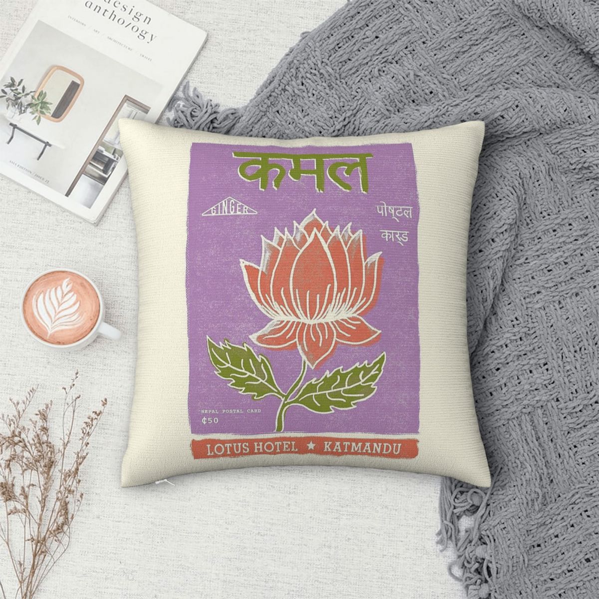 โรงแรมดอกบัว คาทมันต์ ปลอกหมอน - Home Decor Kathmandu บทวิจารณ์และราคา