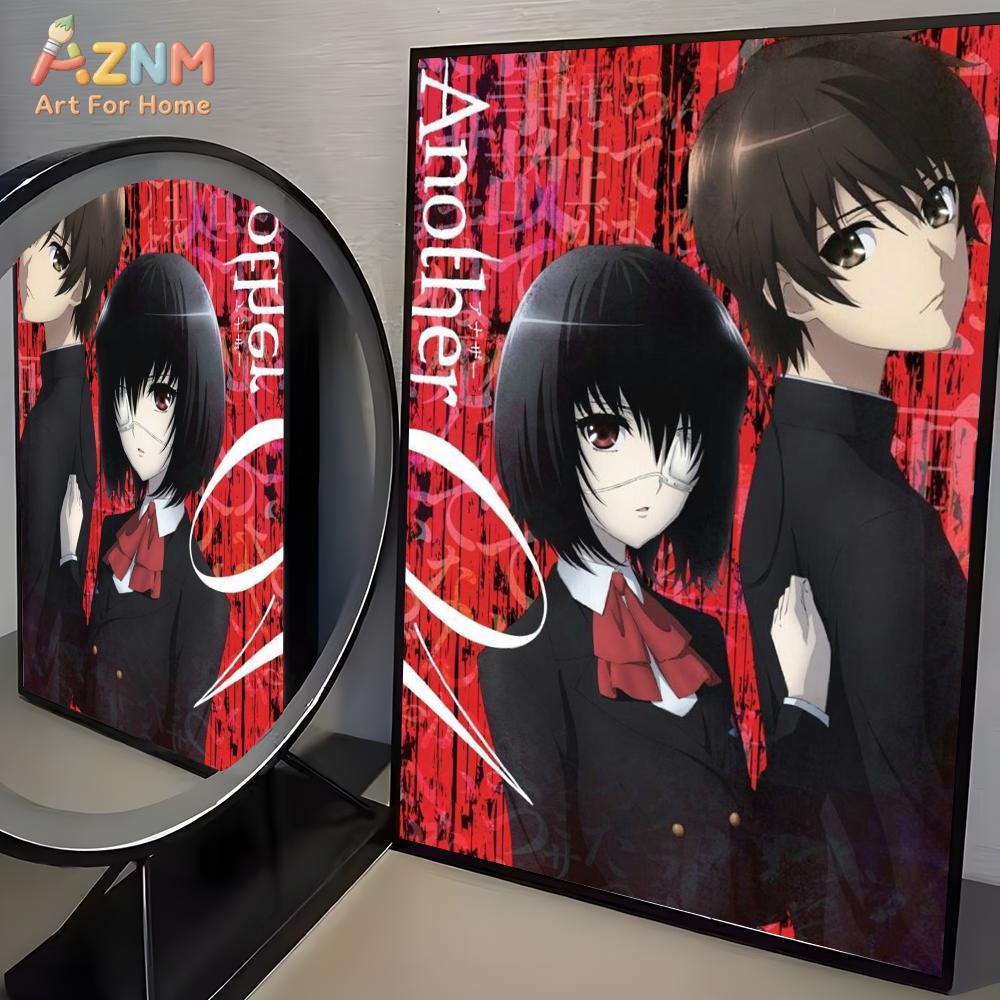 1 ชิ้น A-Another โปสเตอร์อนิเม - Home Decor Japandi บทวิจารณ์และราคา