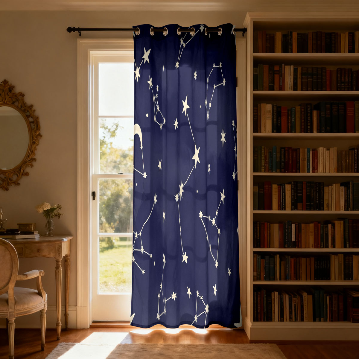 ผ้าม่านลายดอกกุหลาบสไตล์เรโทร  - Home Decor Curtain บทวิจารณ์และราคา