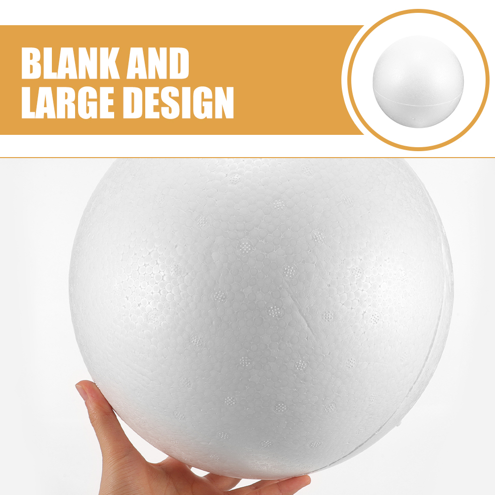 โฟม 20 ซม. สีขาว DIY ลูกบอลตกแ - Home Decor Handicraft บทวิจารณ์และราคา