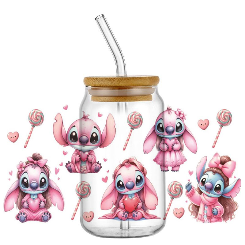สติกเกอร์ลาย Pink Troublemaker - Home Decor Glass บทวิจารณ์และราคา
