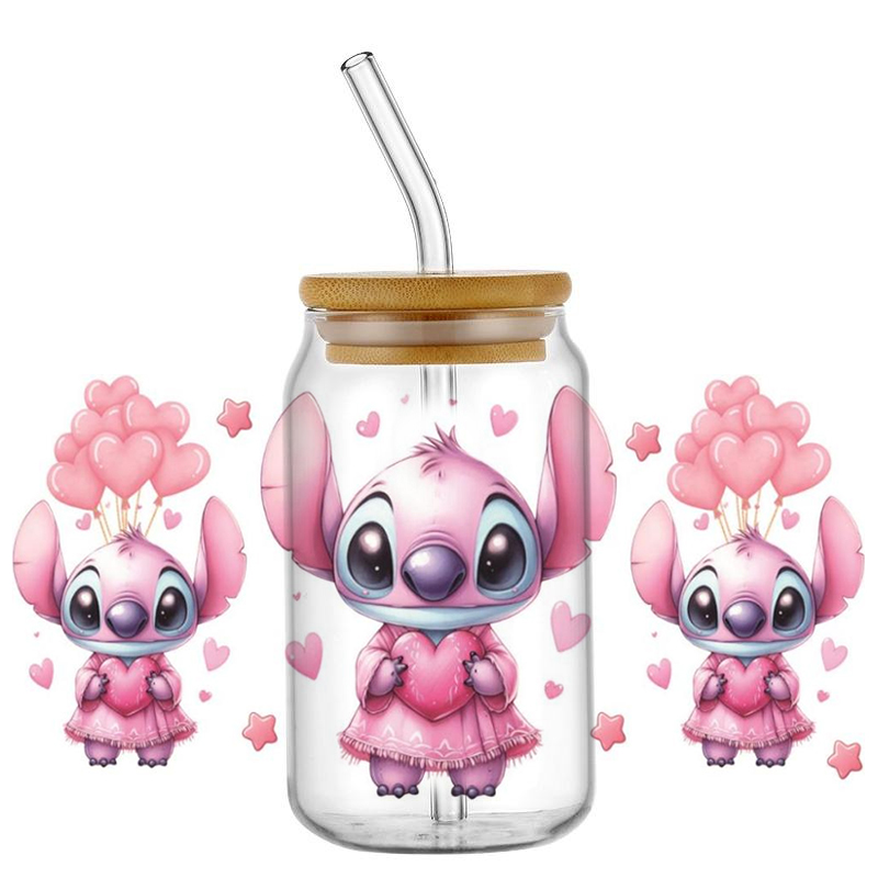 สติกเกอร์ลาย Pink Troublemaker - Home Decor Glass บทวิจารณ์และราคา