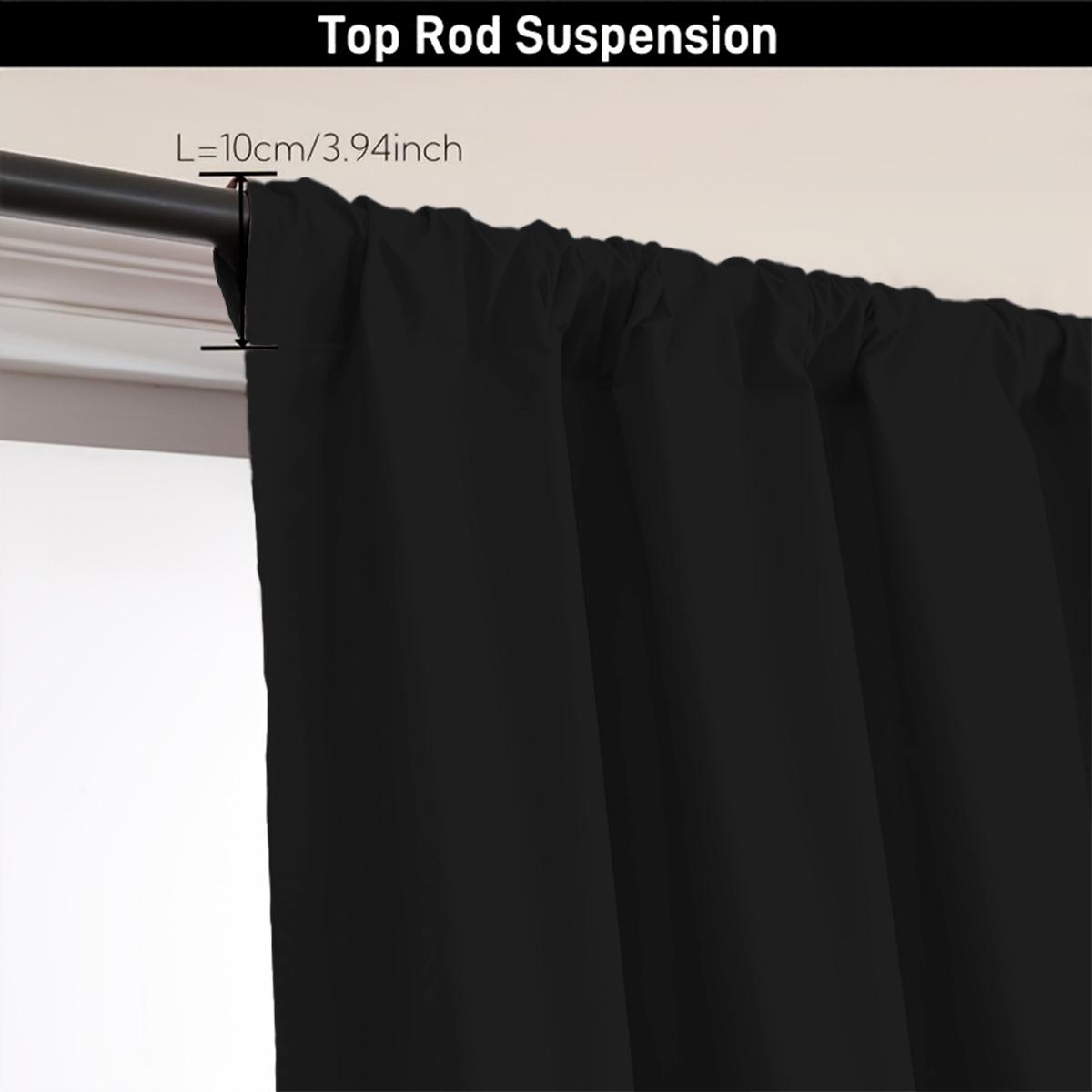 ผ้าม่านสีทึบเรียบง่าย 1 ชิ้น ผ - Home Decor Curtain บทวิจารณ์และราคา