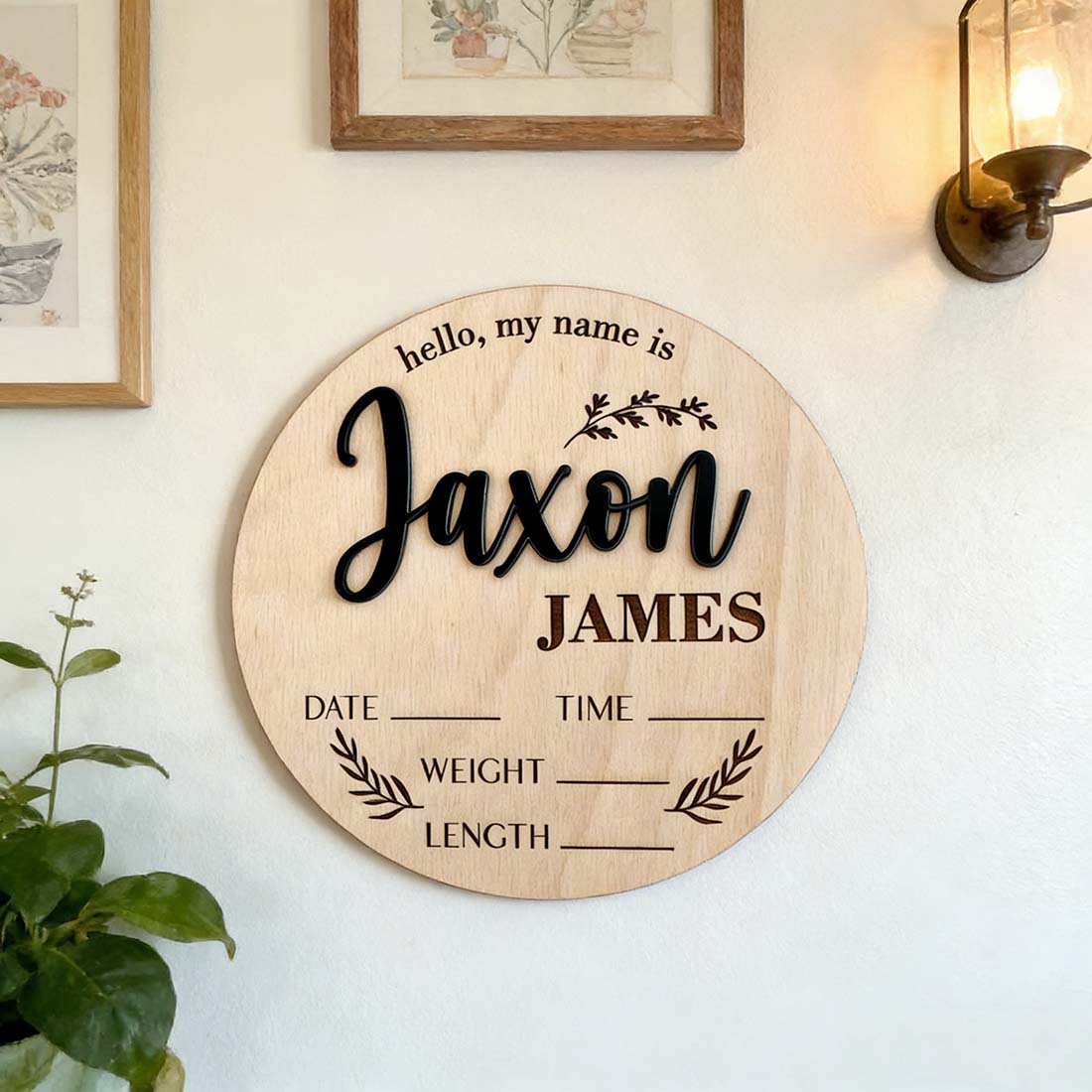 ป้ายประกาศข่าวดีสำหรับเด็ก 1 ช - Home Decor Inspo บทวิจารณ์และราคา