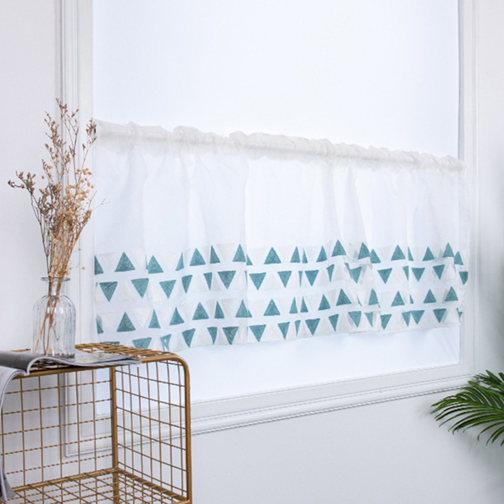 ม่านครึ่งบานเนื้อบางเบาคุณภาพพ - Home Decor Curtain บทวิจารณ์และราคา
