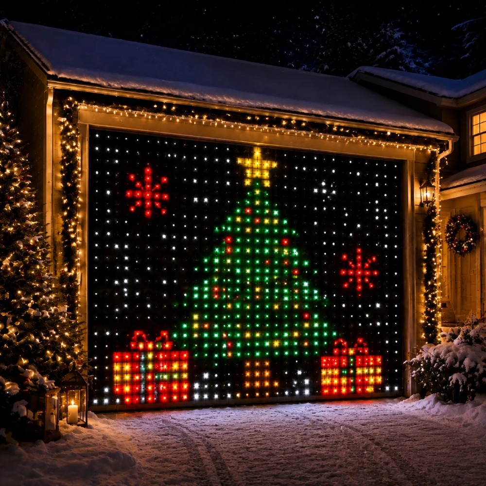 ไฟม่าน LED พิกเซล ควบคุมผ่านแอ - Home Decor Curtain บทวิจารณ์และราคา