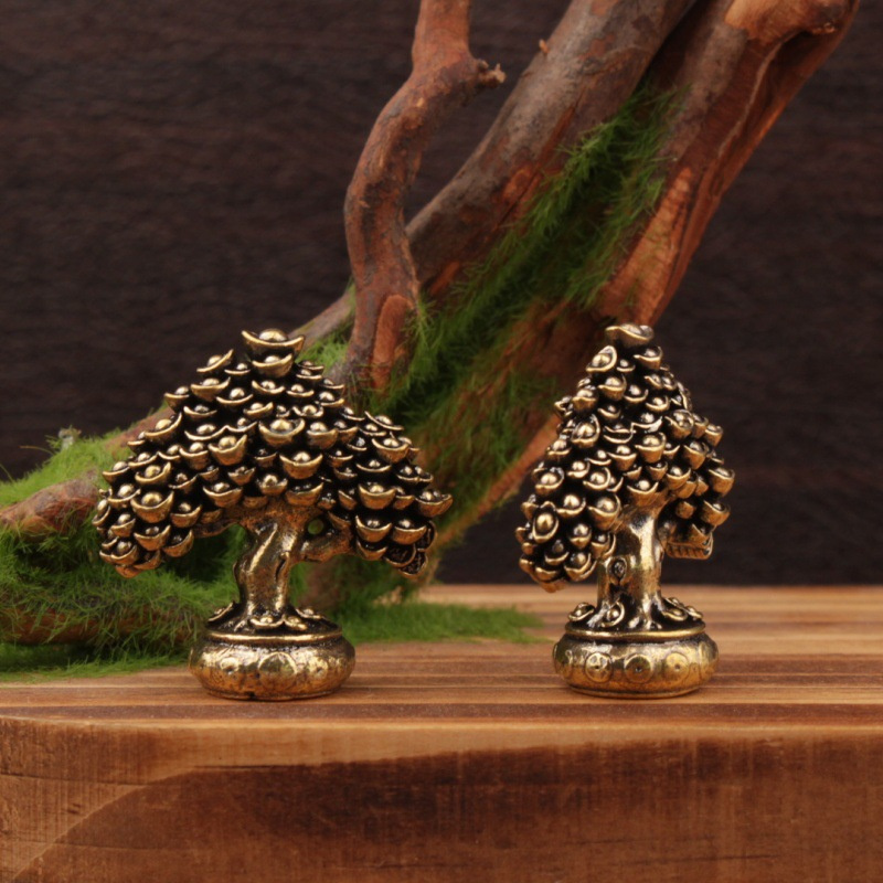 ต้นไม้แห่งโชคลาภรูปแท่งทองคำ ง - Home Decor Handicraft บทวิจารณ์และราคา