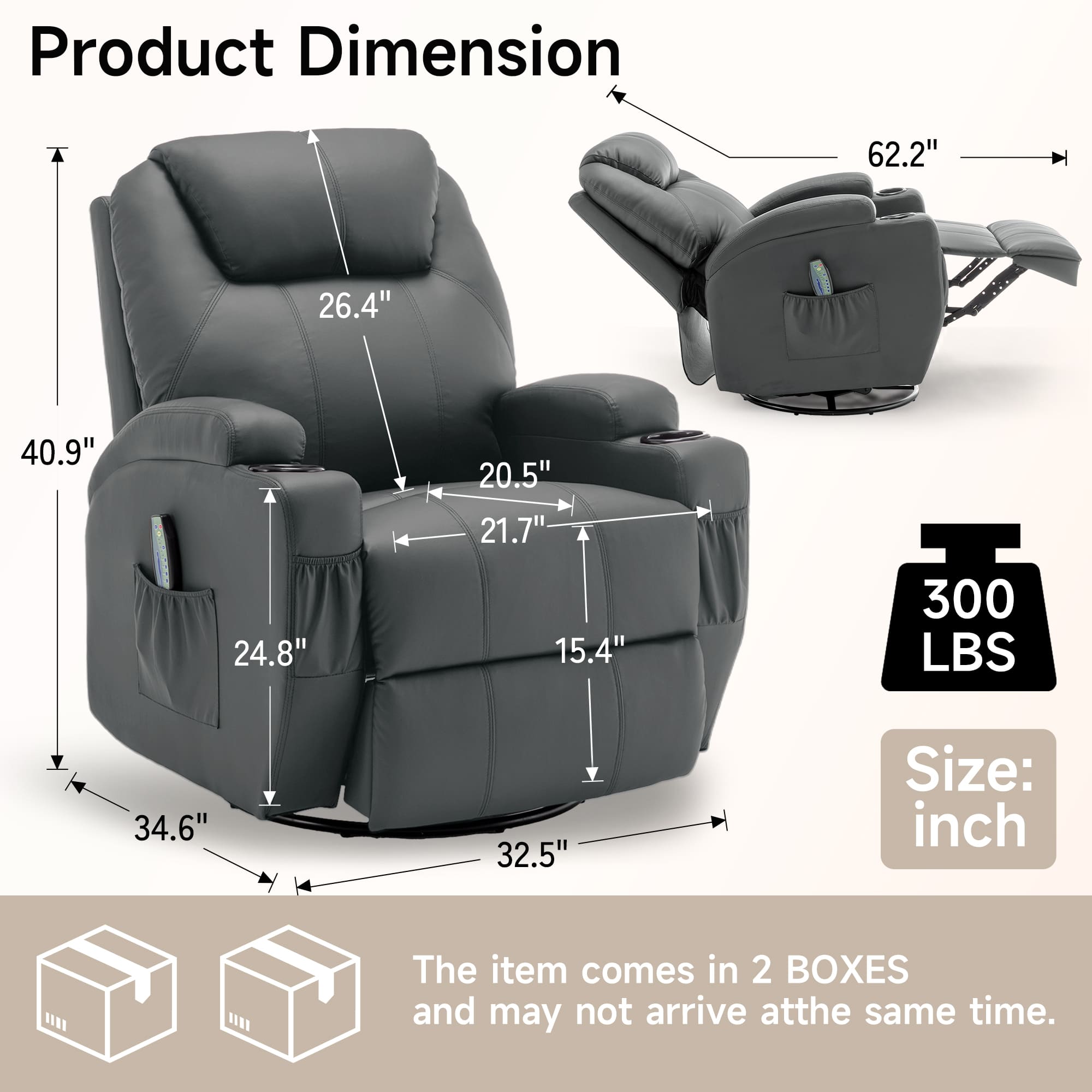 เก้าอี้ปรับเอนพร้อมระบบนวดและท - Home Decor Sofa บทวิจารณ์และราคา