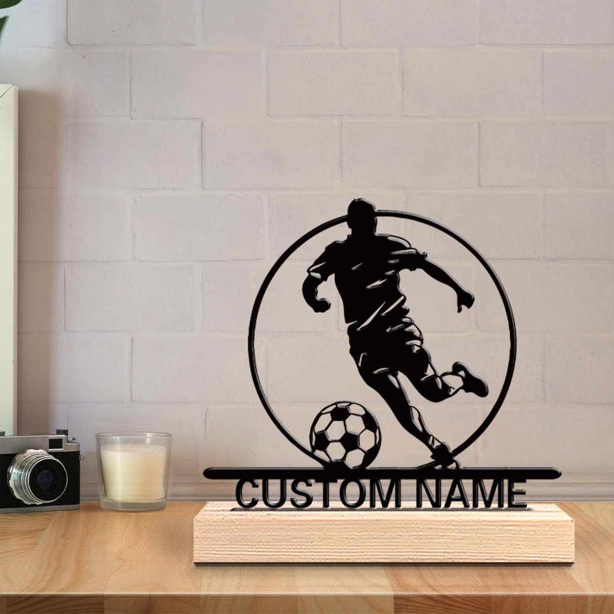 รูปปั้นนักฟุตบอลโลหะสั่งทำพร้อ - Home Decor Inspo บทวิจารณ์และราคา