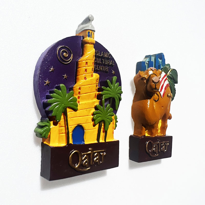 กาตาร์เดินทางตู้เย็นแม่เหล็กตะ - Home Decor Qatar บทวิจารณ์และราคา