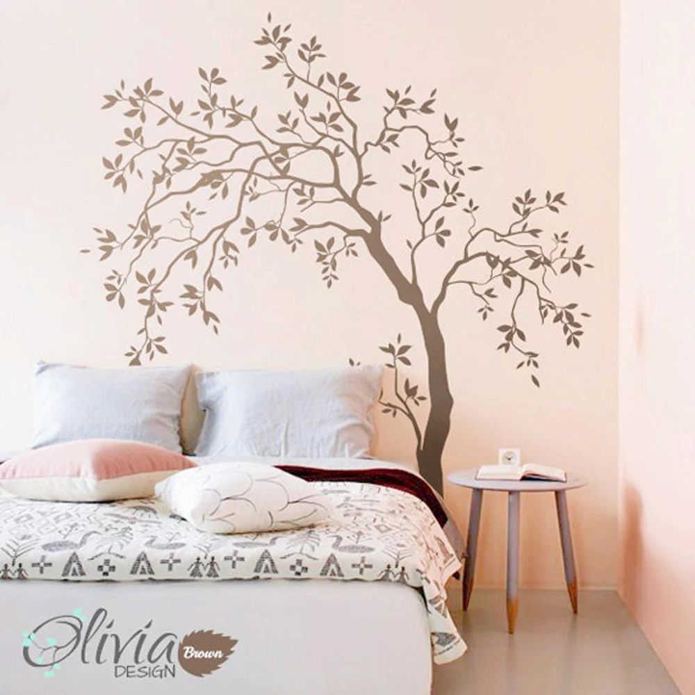 ต้นไม้ขนาดใหญ่สติ๊กเกอร์ติดผนั - Home Decor Vinyl Flooring บทวิจารณ์และราคา