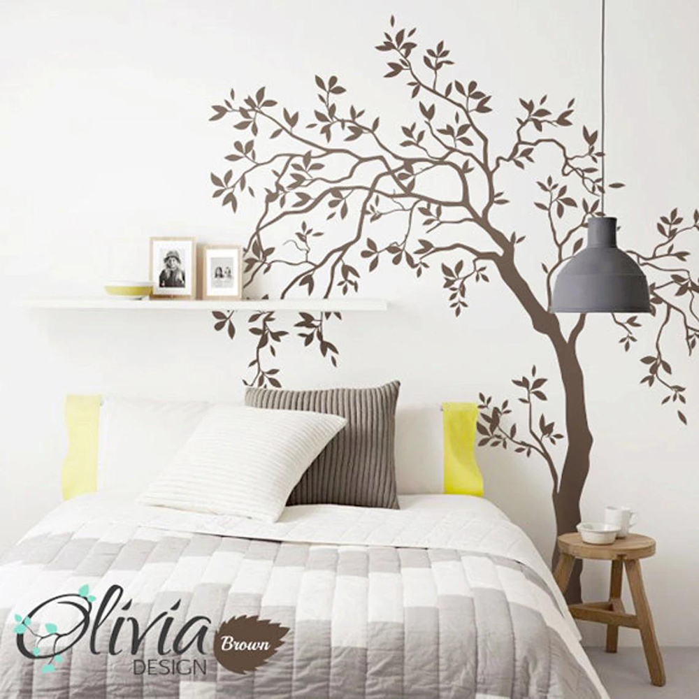 ต้นไม้ขนาดใหญ่สติ๊กเกอร์ติดผนั - Home Decor Vinyl Flooring บทวิจารณ์และราคา