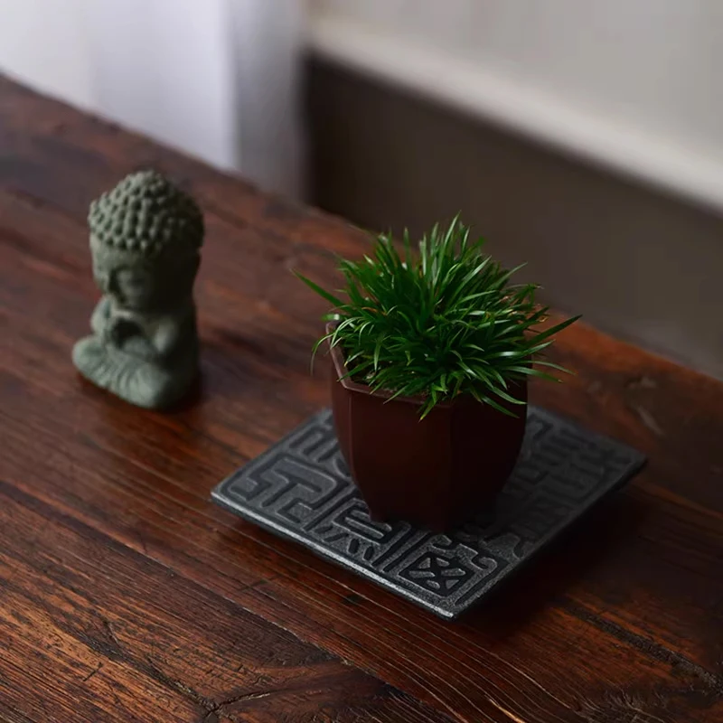 ถาดรองแก้วชาทรงสี่เหลี่ยม ถาดห - Home Decor Handicraft บทวิจารณ์และราคา