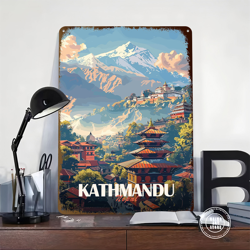 โปสเตอร์ภาพวิวเมืองกาฐมันตุ ปร - Home Decor Kathmandu บทวิจารณ์และราคา