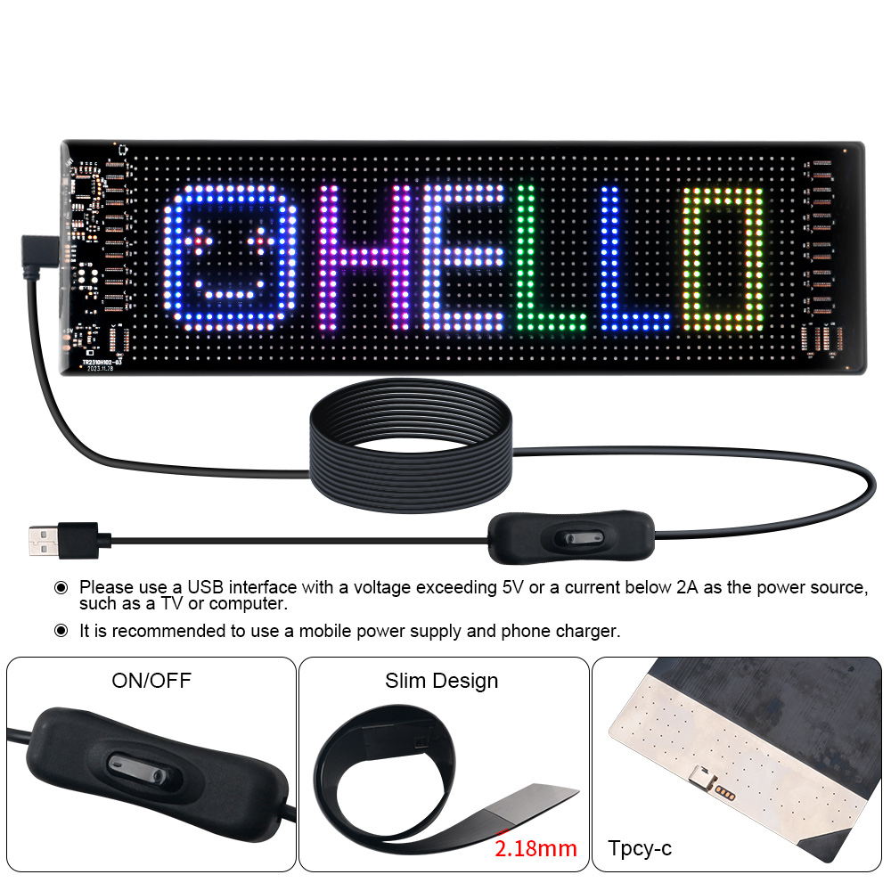 แผงไฟ LED เมทริกซ์แบบเลื่อนข้อ - Home Decor Inspo บทวิจารณ์และราคา