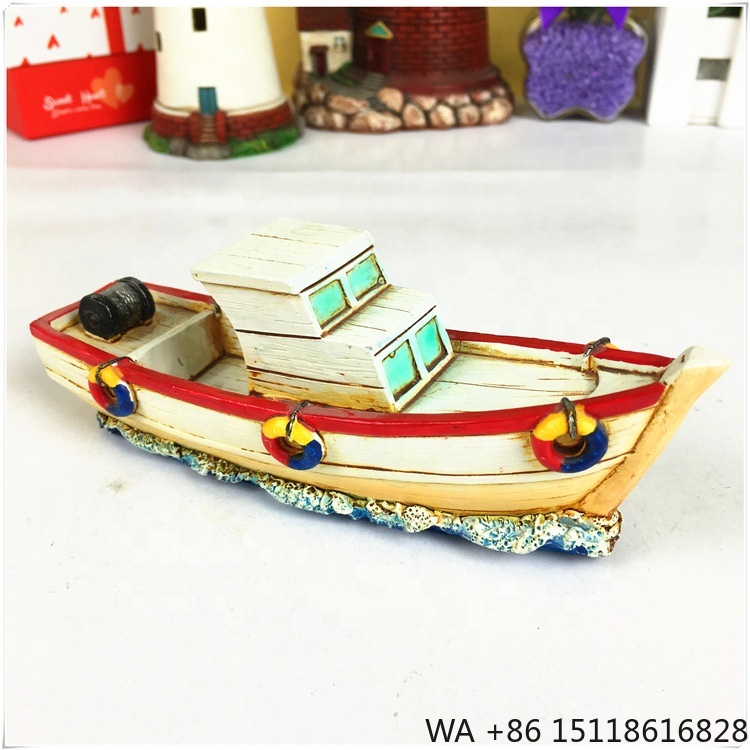 งานฝีมือเรือใบเรซินแบบกำหนดเอง - Home Decor Handicraft บทวิจารณ์และราคา