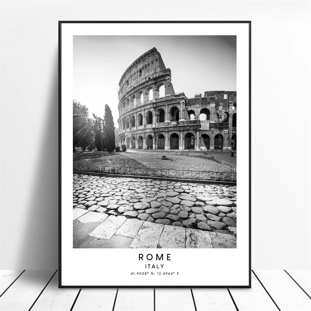 โรมมาดริดลอนดอนโปสเตอร์ท่องเที - Home Decor Kathmandu บทวิจารณ์และราคา
