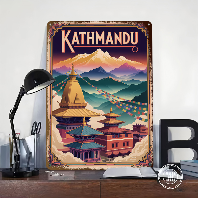โปสเตอร์พิมพ์ลายศิลปะการท่องเท - Home Decor Kathmandu บทวิจารณ์และราคา