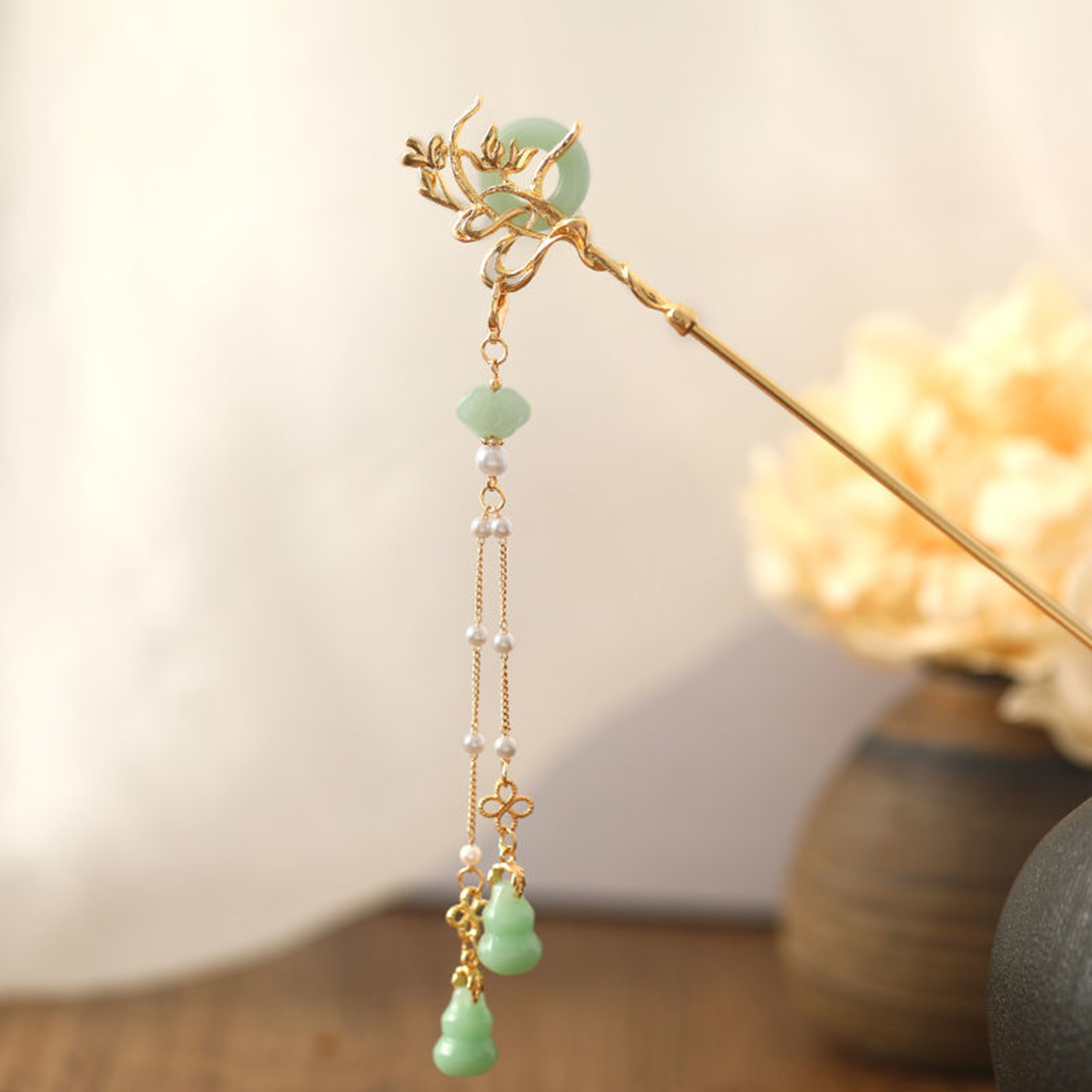 สไตล์จีนแก้วสําหรับผู้หญิงEleg - Home Decor Glass บทวิจารณ์และราคา