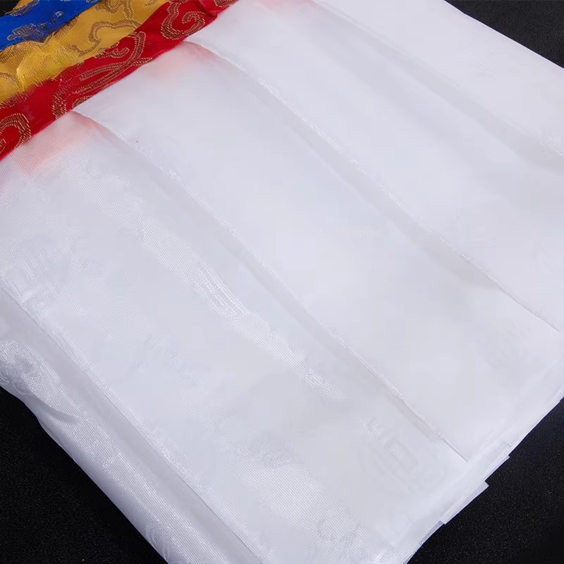 ม่านสไตล์ทิเบตสีขาว/เหลือง/เขี - Home Decor Curtain บทวิจารณ์และราคา