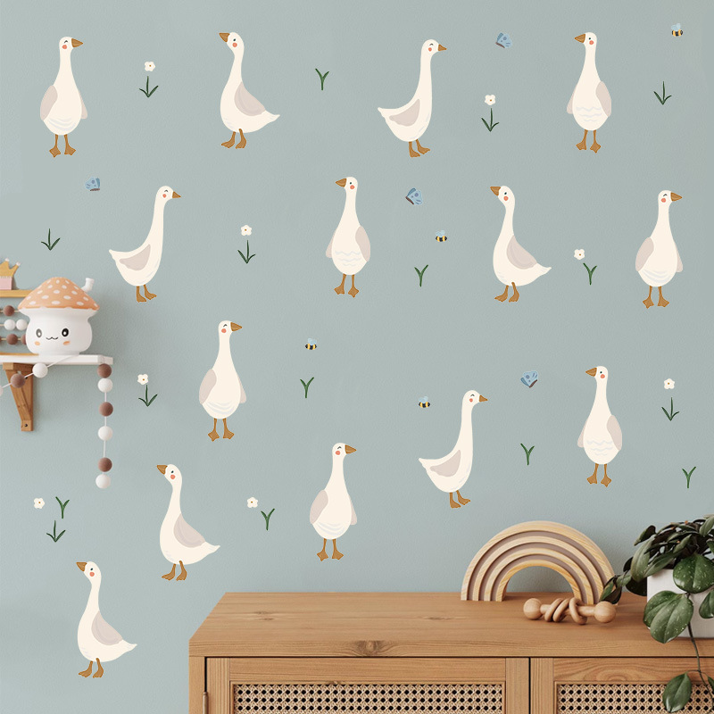 สติกเกอร์ติดผนังลูกเป็ดน่ารัก  - Home Decor Vinyl Flooring บทวิจารณ์และราคา