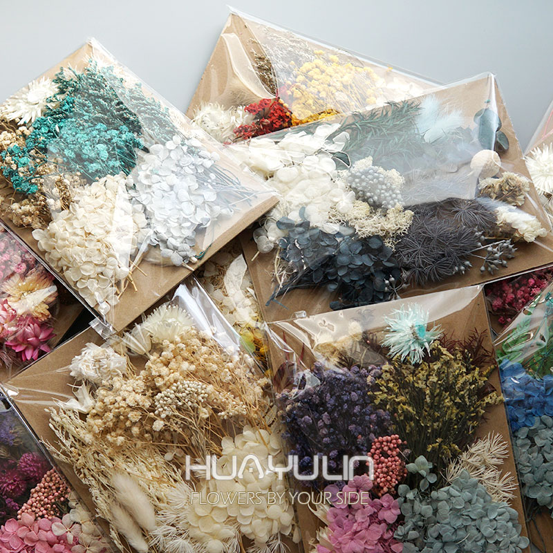 1 แพ็คพืชประดิษฐ์แห้งดอกไม้จริ - Home Decor Handicraft บทวิจารณ์และราคา