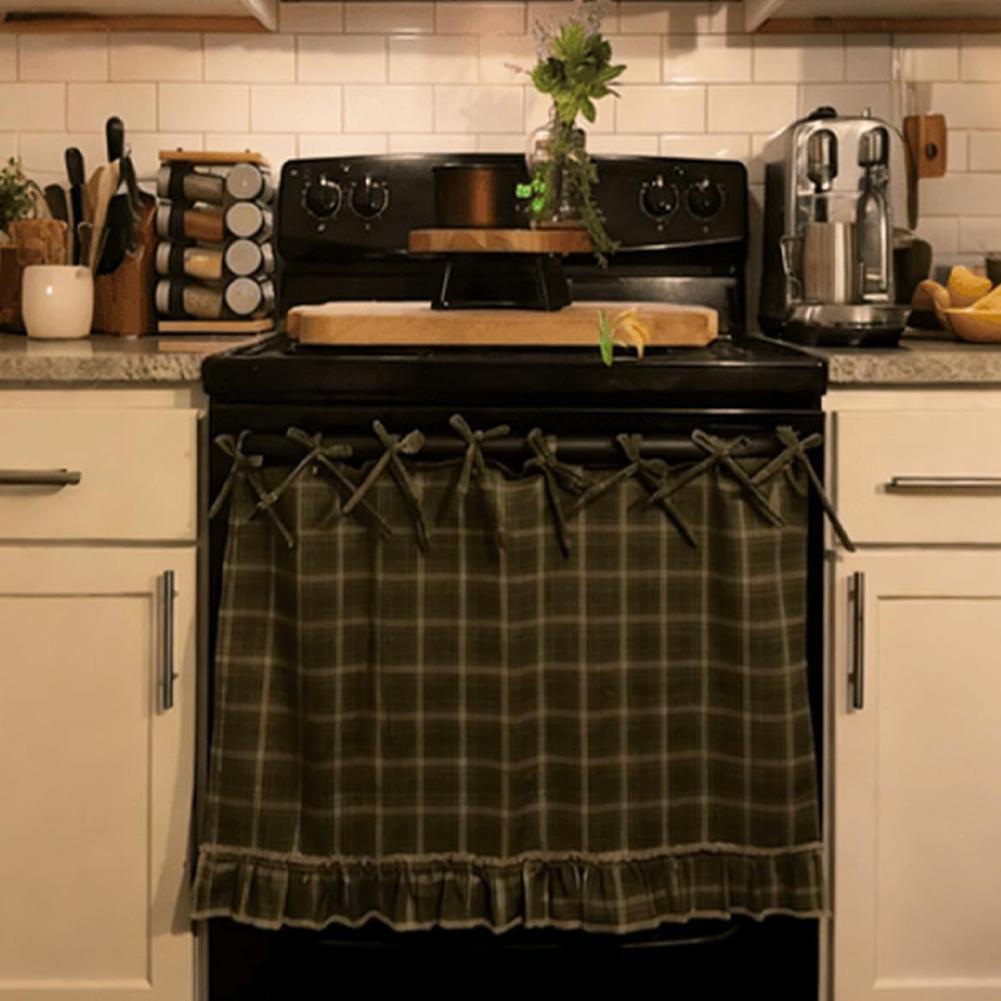 ผ้าคลุมเตาอบสไตล์ฟาร์มเฮาส์ พร - Home Decor Curtain บทวิจารณ์และราคา
