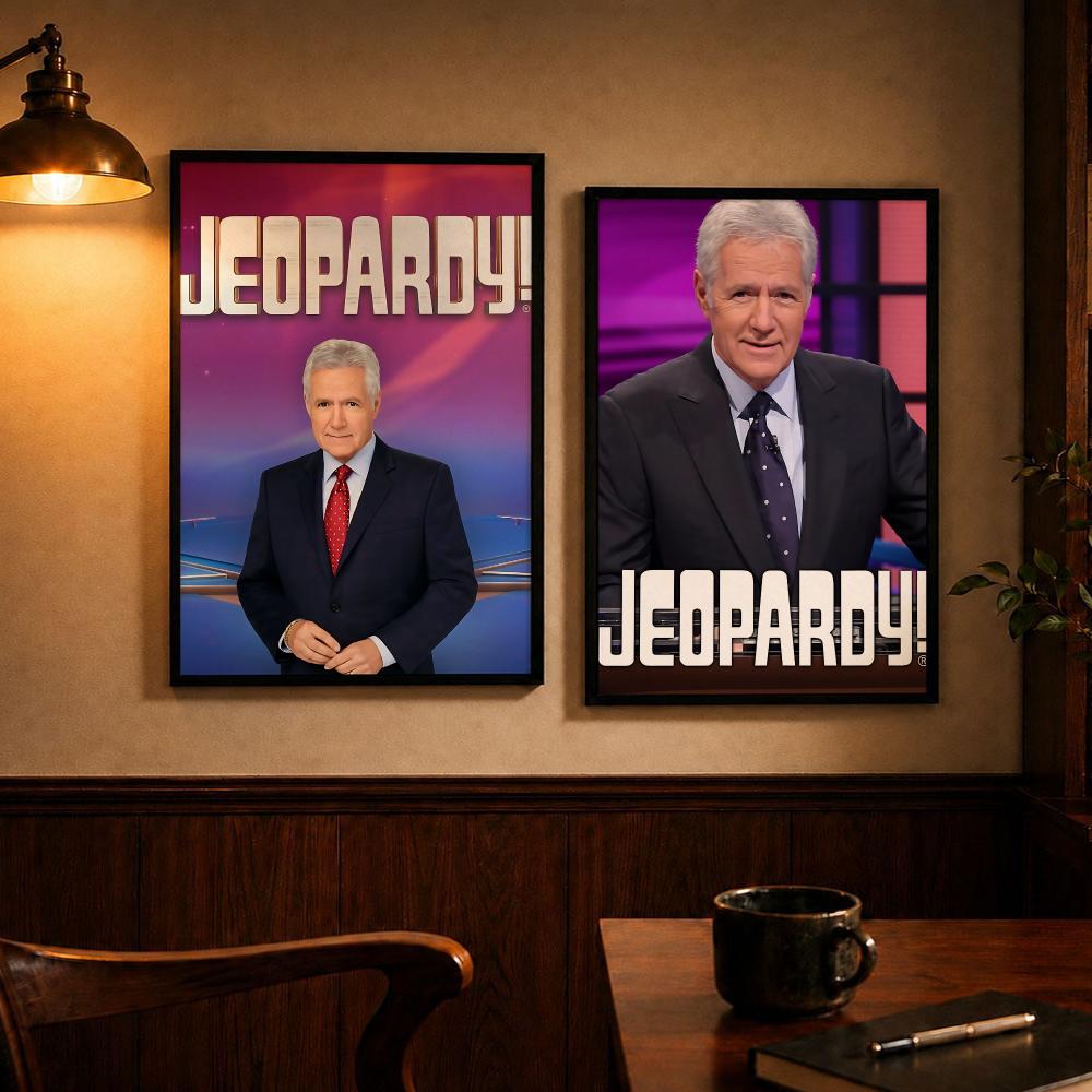 โปสเตอร์เกมควิซคลาสสิก Jeopard - Home Decor Quiz Free บทวิจารณ์และราคา